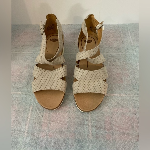 Dr. Scholl’s Good Karma Strappy Wedge Sandals Gray 8M - Picture 2 of 6